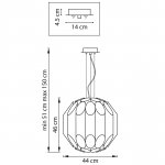 Люстра подвесная Siena Lightstar 720447