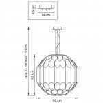 Люстра подвесная Siena Lightstar 720807