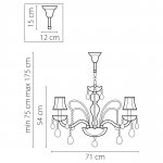 Люстра подвесная Lightstar 721083 Acesso