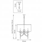 Люстра подвесная Lightstar 725036 Paralume