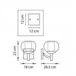Светильник бра Lightstar 730613 Fiamma