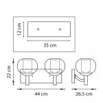 Светильник бра Lightstar 730623 Fiamma