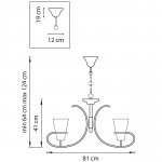 Люстра подвесная Lightstar 733067 Fiacolla