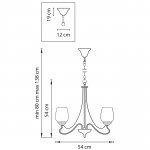 Люстра подвесная Lightstar 734057 Bolla
