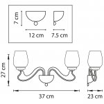 Светильник бра Lightstar 734627 Bolla