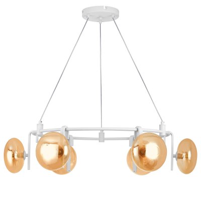 737166 Люстра GAMMA G9 6х6W(led) G9 БЕЛЫЙ/ЯНТАРЬ