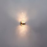737672 Бра ACRILE 8W LED 1100LM G ЗОЛОТО/ПРОЗРАЧНЫЙ 2700-4200-6400K