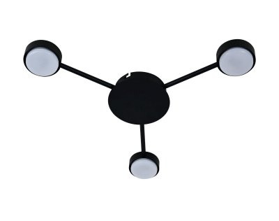 740037 Люстра FICO 3х12W GX53 ЧЕРНЫЙ