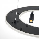 740447 Люстра DIVE LED 60W 3200LM G ЧЕРНЫЙ 3000/4000/6000K