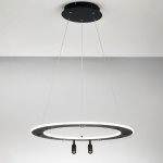 740467 Люстра DIVE LED 90W 4900LM G ЧЕРНЫЙ 3000/4000/6000K