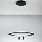 740467 Люстра DIVE LED 90W 4900LM G ЧЕРНЫЙ 3000/4000/6000K