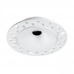 074106-01 Рамка скрытого монтажа вогнутая д/светильников 0741х6 (D65) SPIRA БЕЛЫЙ