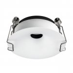 074106-11 Рамка д/светильников вогнутая 0741х6 (D65) SPIRA БЕЛЫЙ