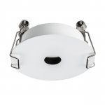 074106-12 Рамка д/светильников плоская 0741х6 (D65) SPIRA БЕЛЫЙ