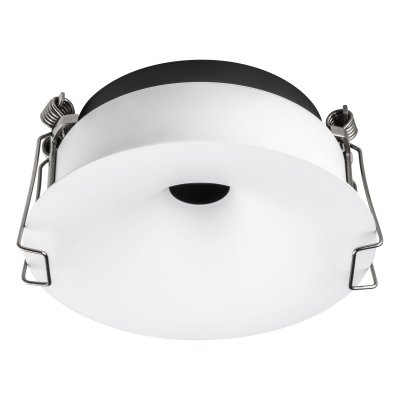 074206-11 Рамка д/светильников вогнутая 0742х6 (D85) SPIRA БЕЛЫЙ