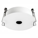 074206-12 Рамка д/светильников плоская 0742х6 (D85) SPIRA БЕЛЫЙ