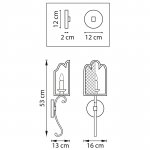 Бра Castello Lightstar 744617