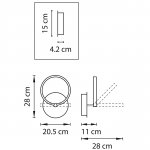 Светильник бра Lightstar 749614 Breve
