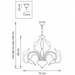 Люстра подвесная Lightstar 751122 Cigno Collo