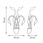Светильник бра Lightstar 751656 Cigno Collo