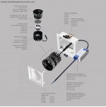 Насадка торцевая квадратная 1x к 075xxх Stella Lightstar 075216