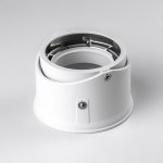 075236 Вставка круглая поворотная STELLA BASE к 07505x/07507x с углом анклона 30G и вращением на 360G БЕЛЫЙ МАТОВЫЙ