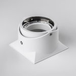 075246 Вставка квадратная поворотная STELLA BASE к 07505x/07507x с углом наклона 30G и вращением на 360G БЕЛЫЙ МАТОВЫЙ