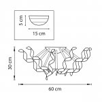Люстра потолочная Lightstar 754061 Turbio
