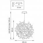 Люстра подвесная Lightstar 754129 Turbio