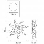 Светильник бра Lightstar 754644 Turbio