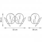 Светильник бра Lightstar 755624 Scarabeo