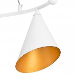 757046 Люстра CONE GW 4х6W(led) G9 БЕЛЫЙ/ЗОЛОТО