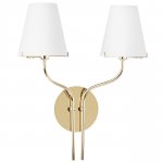 Светильник бра на 2 плафона Lightstar 758622 Diafano