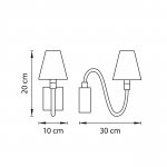 Светильник бра Lightstar 760616 Bianco