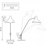 Настольная лампа Lightstar 764907 Manti