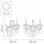 Светильник бра Lightstar 775623 Champa