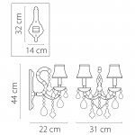 Светильник бра Lightstar 776624 Accia