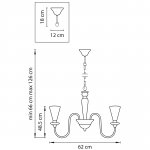 Люстра подвесная Lightstar 780060 Torcia