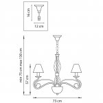 Люстра подвесная Lightstar 782080 Esedra