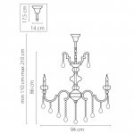 Люстра подвесная Lightstar 787102 Montare