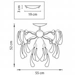 Люстра потолочная Lightstar 794094 Manica