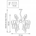 Люстра подвесная Lightstar 794194 Manica