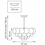Люстра подвесная Lightstar 797134 Circo