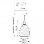 Подвесной светильник Lightstar 798021 Genni