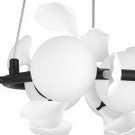 799067 Люстра CERAMO BW 6х6W(led) G9 ЧЕРНЫЙ/БЕЛЫЙ