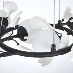 799067 Люстра CERAMO BW 6х6W(led) G9 ЧЕРНЫЙ/БЕЛЫЙ