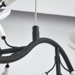 799087 Люстра CERAMO BW 8х6W(led) G9 ЧЕРНЫЙ/БЕЛЫЙ