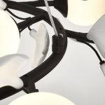 799127 Люстра CERAMO BW 12х6W(led) G9 ЧЕРНЫЙ/БЕЛЫЙ