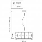 Люстра подвесная Lightstar 801046 Lamella