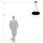 Люстра подвесная Nubi Lightstar 802167